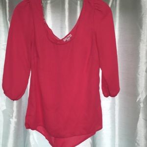 Hot Pink Blouse